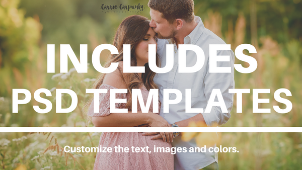 Maternity Client Guide | Maternity Welcome Packet | PSD Templates