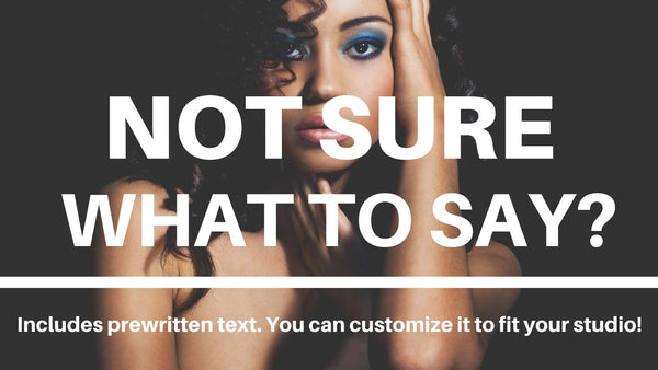 Boudoir Client Guide | PSD Templates | Boudoir Welcome Packet | Gold