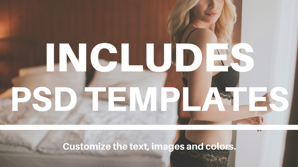 Boudoir Client Guide | PSD Templates | Boudoir Welcome Packet
