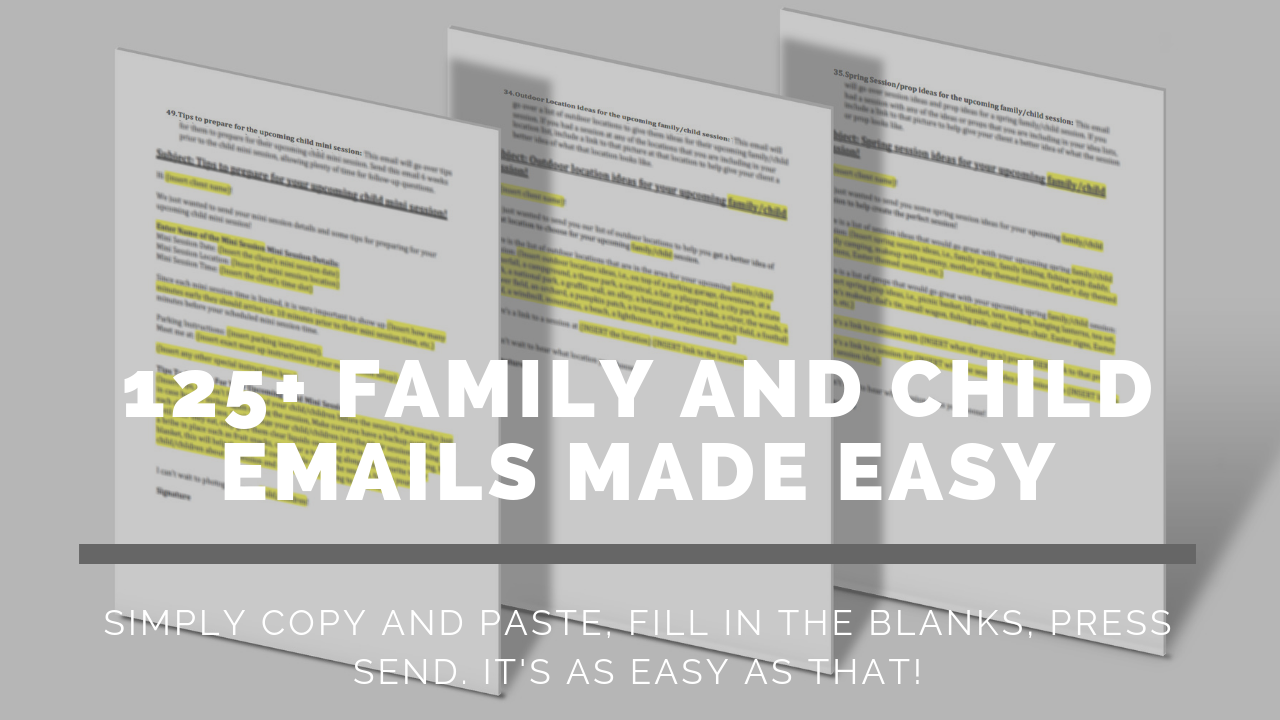 Family and Children Workflow Session Emails Made Easy - BP4U ...