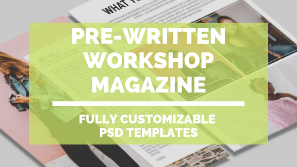 SENIOR Workshop Kit: Everything You Need to Teach A SENIOR Photography Workshop