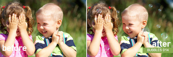 Drag and Drop Bubble Overlays