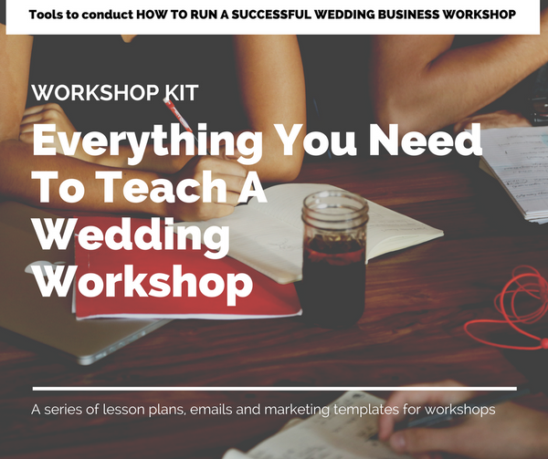 Workshop Kit: Everything You Need to Teach A Photography Workshop | Wedding Photography Business Workshop