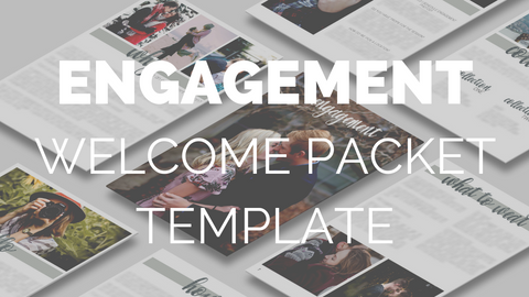 Engagement Magazine Welcome Packet Template