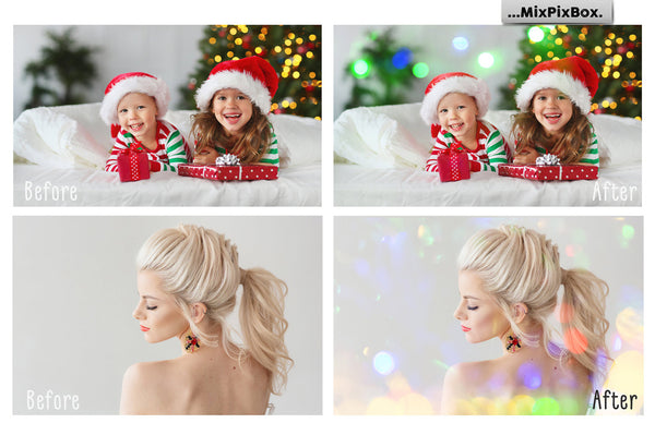 Holly Jolly Holiday Backdrops & Overlays
