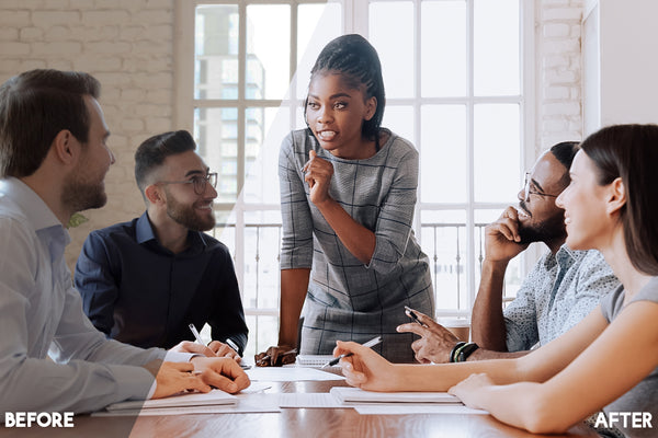 Corporate & Headshot Photography Lightroom Presets