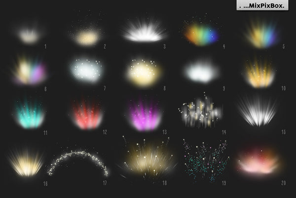 500+ Magical Photo Overlays & Backdrops, Water Splash, Smoke Bomb, Confetti, Magic Wands + more!