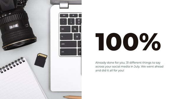 July Social Media Content for Photographers *Copy-Paste-Post*  Already done for you!