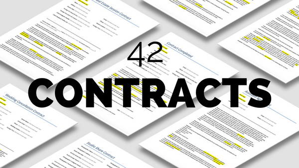 42 Contracts for Photographers