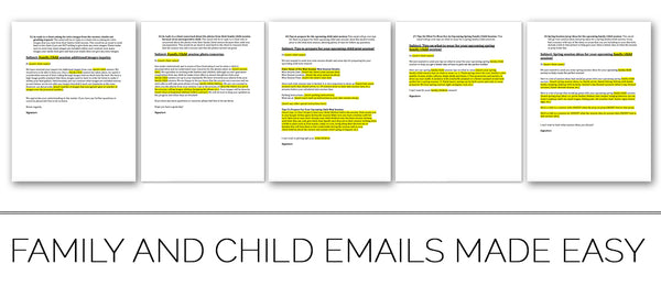 Family and Children Workflow Session Emails Made Easy - BP4U ...