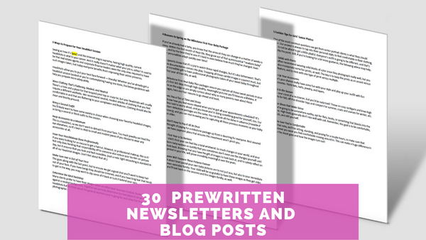 Volume 2! Newsletter & Blog Content Articles for Photographers