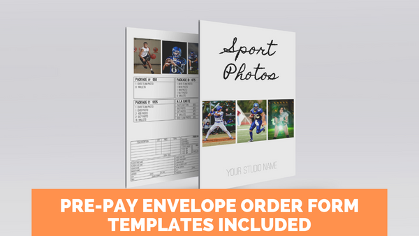 Order Form Templates for Photographers *Sports, Albums, Dance, School Order Forms & More*