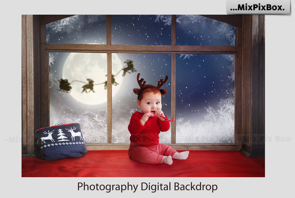 Holly Jolly Holiday Backdrops & Overlays