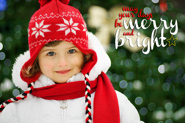 89 Holiday Text Overlays