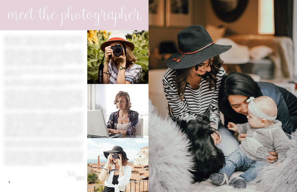 Newborn Photography Client Guide & Session Planning Guide | Template