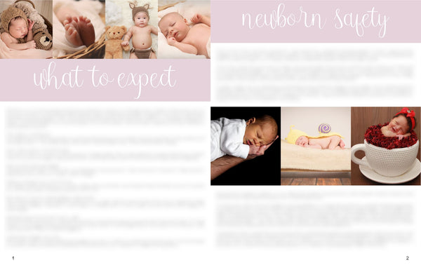 Newborn Photography Client Guide & Session Planning Guide | Template
