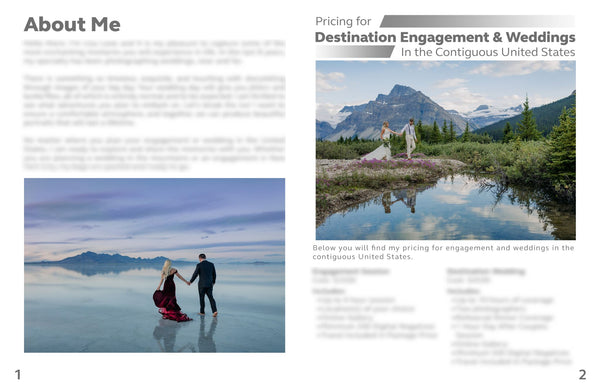 Destination Wedding & Engagement Client Guide