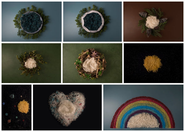 30 Brilliant Newborn Boy Backdrop Bundle