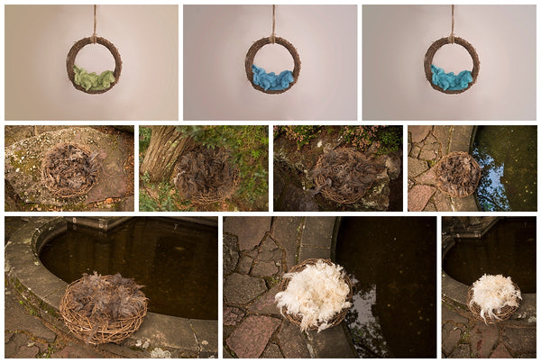 The Beautiful Newborn Boy Backdrop Collection {Includes 30 Backdrops}