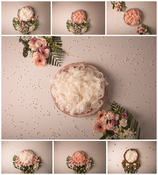 Blissful Newborn Girl Backdrop Collection {Includes 35 Backdrops}