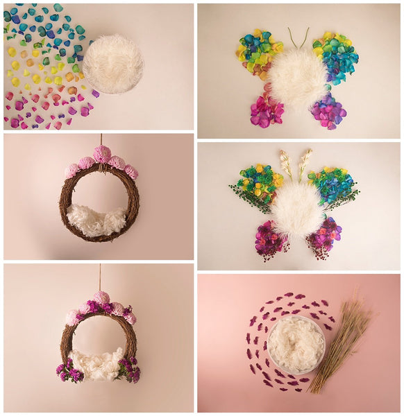 Complete Digital Newborn Backdrop Bundle + Tutorial Videos!