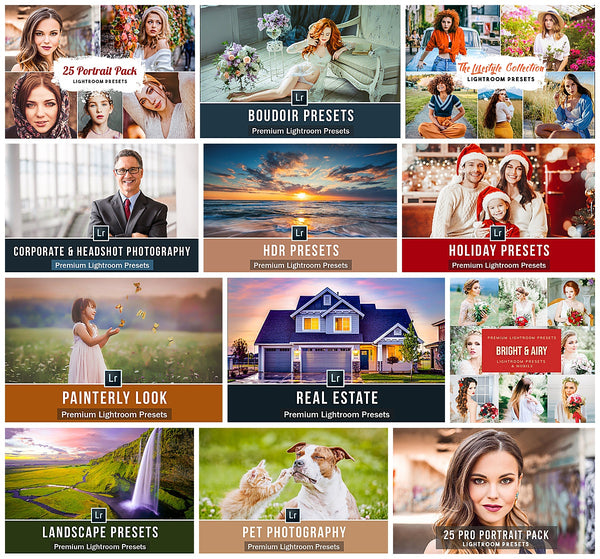 Portrait Lightroom Preset Collection for Photographers