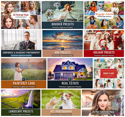 Portrait Lightroom Preset Collection for Photographers