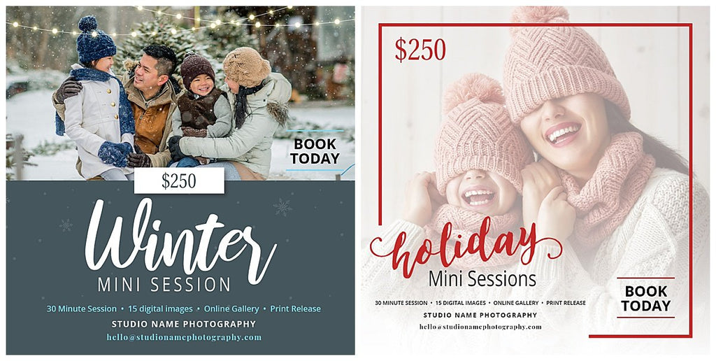 GIANT BUNDLE: 50 Christmas Mini Session Marketing Template Bundle for - BP4U Photographer Resources giant-bundle-50-christmas-mini-session-marketing-template-bundle-for-bp4u-photographer-resources