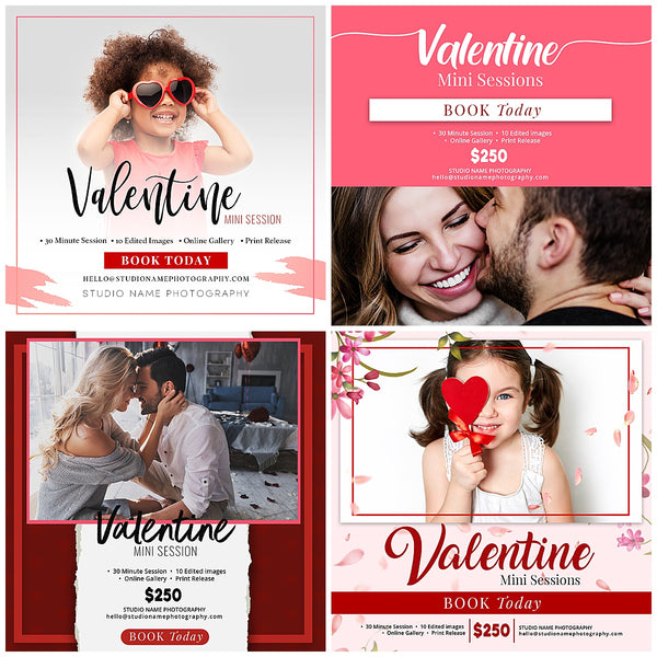 Valentine's Day Templates - BP4U Photographer Resources valentine-template-images-free-download-on-freepik