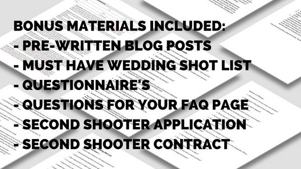 How To Build A 6 Figure Wedding Photography Business