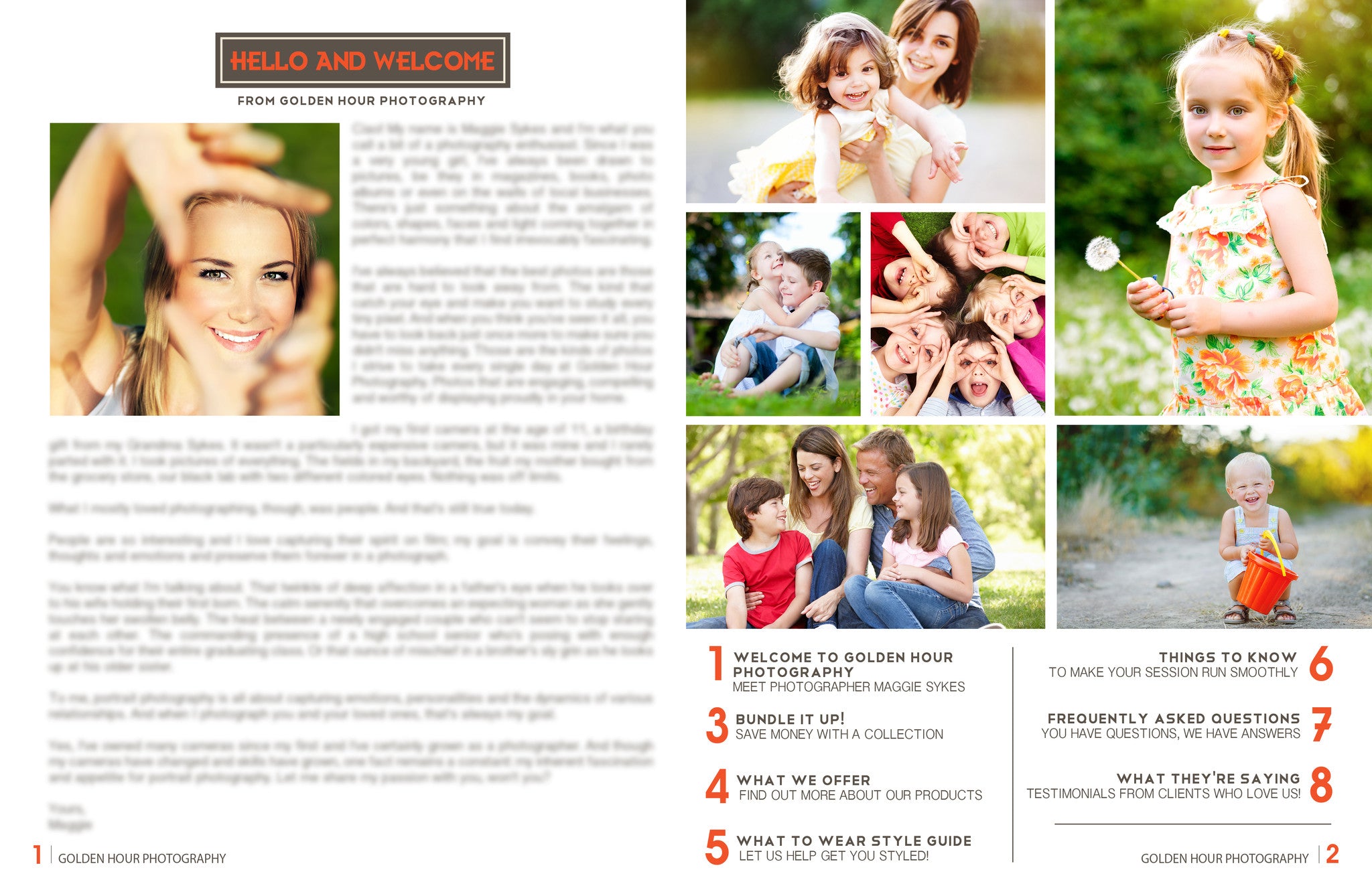 Portrait Magazine Welcome Packet Template {1st Edition} - BP4U ...