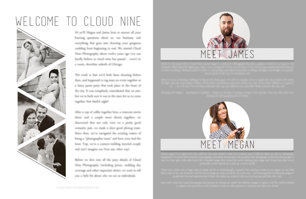 Wedding Team Welcome Packet Template