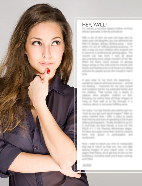 Workshop Welcome Packet Bundle