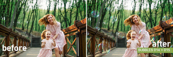 Drag and Drop Bubble Overlays