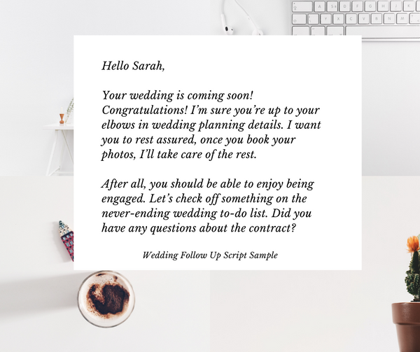 Follow Up Scripts for Photographers