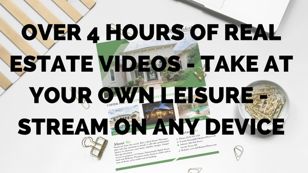 Real Estate Photography Course