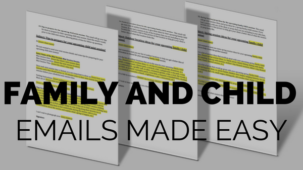 Family and Children Workflow Session Emails Made Easy