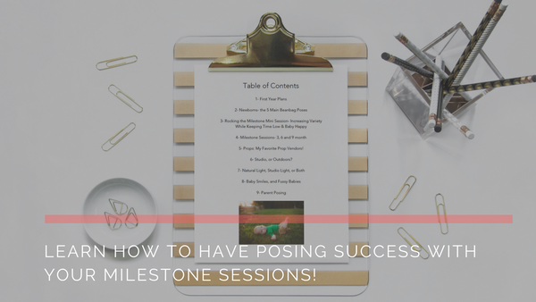 Grow With Me Sessions: Posing Videos and Ebook with Pricing, Posing, Contracts & More!