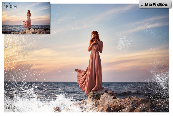 500+ Magical Photo Overlays & Backdrops, Water Splash, Smoke Bomb, Confetti, Magic Wands + more!