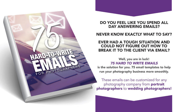 75 Hard To Write Emails For Photographers