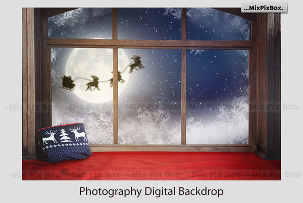 Holly Jolly Holiday Backdrops & Overlays