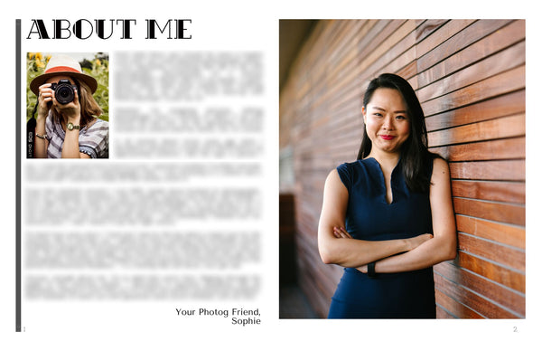 Headshot Photography Client Guide {2nd Edition} | Welcome Packet Template