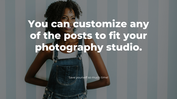 Corporate - Real Estate - Headshot - Personal Branding- Photography Social Media Content *Copy-Paste-Post* - 365 Posts Already done for you!