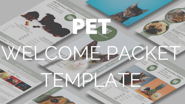 Pet Welcome Packet Guide