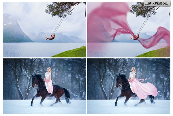 1700+ Photo Overlays, Long Exposure, Glitter, Number Balloons, Digital Papers + More!