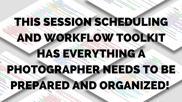 Yearly Session Schedule Toolkit: A full year's worth of sessions and when to run them!
