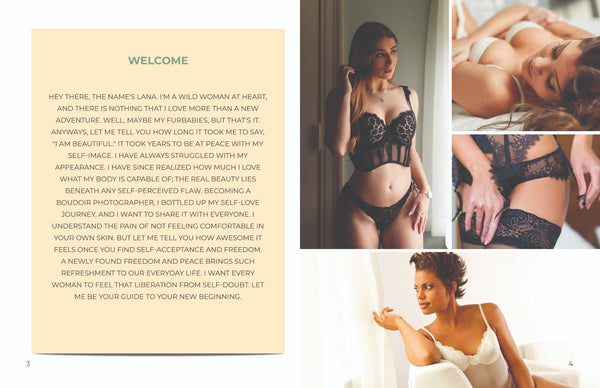Boudoir Client Guide | PSD Templates | Boudoir Welcome Packet