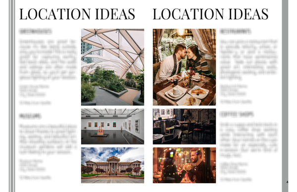 Location Planning Guide for Clients: HUGE BUNDLE