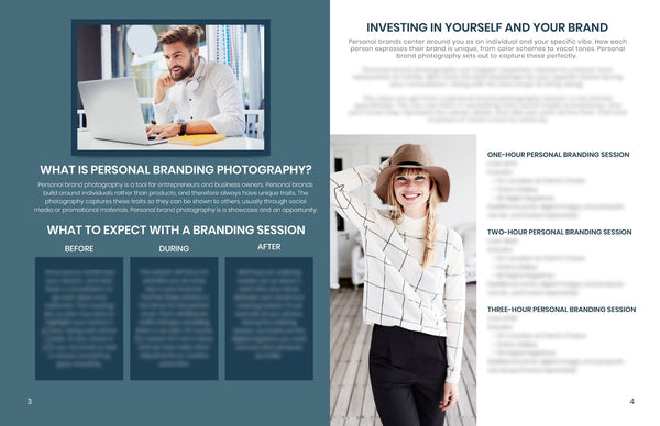 Version 3: Personal Branding Photography Client Guide | Session Prep Guide