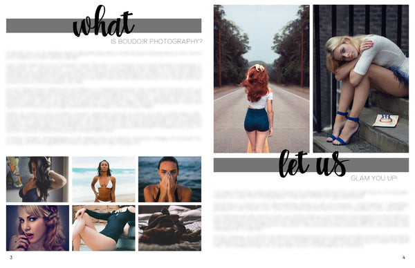 Boudoir Client Guide and Session Planning Guide